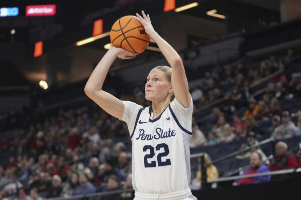 Penn State women beat Wisconsin 80 56 to advance to Big Ten